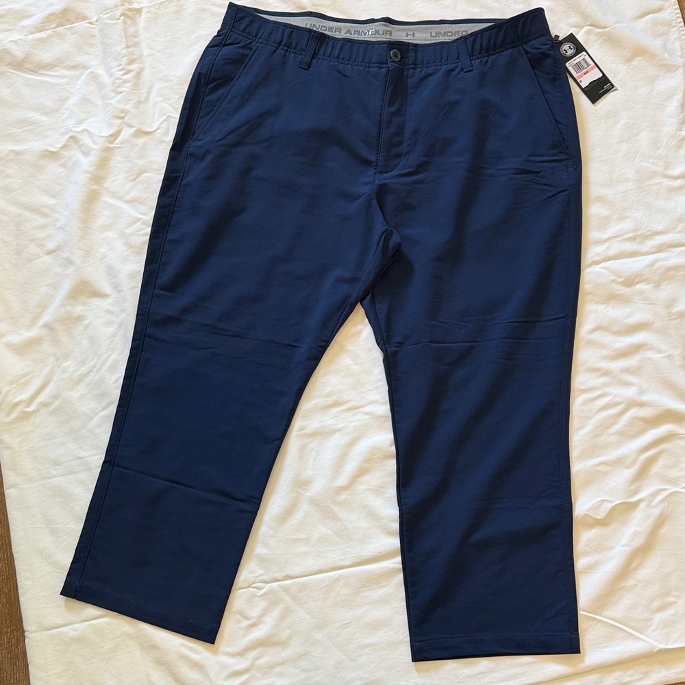 Under Armour Men's Flex Waist Deep Blue Golf /Dress pants